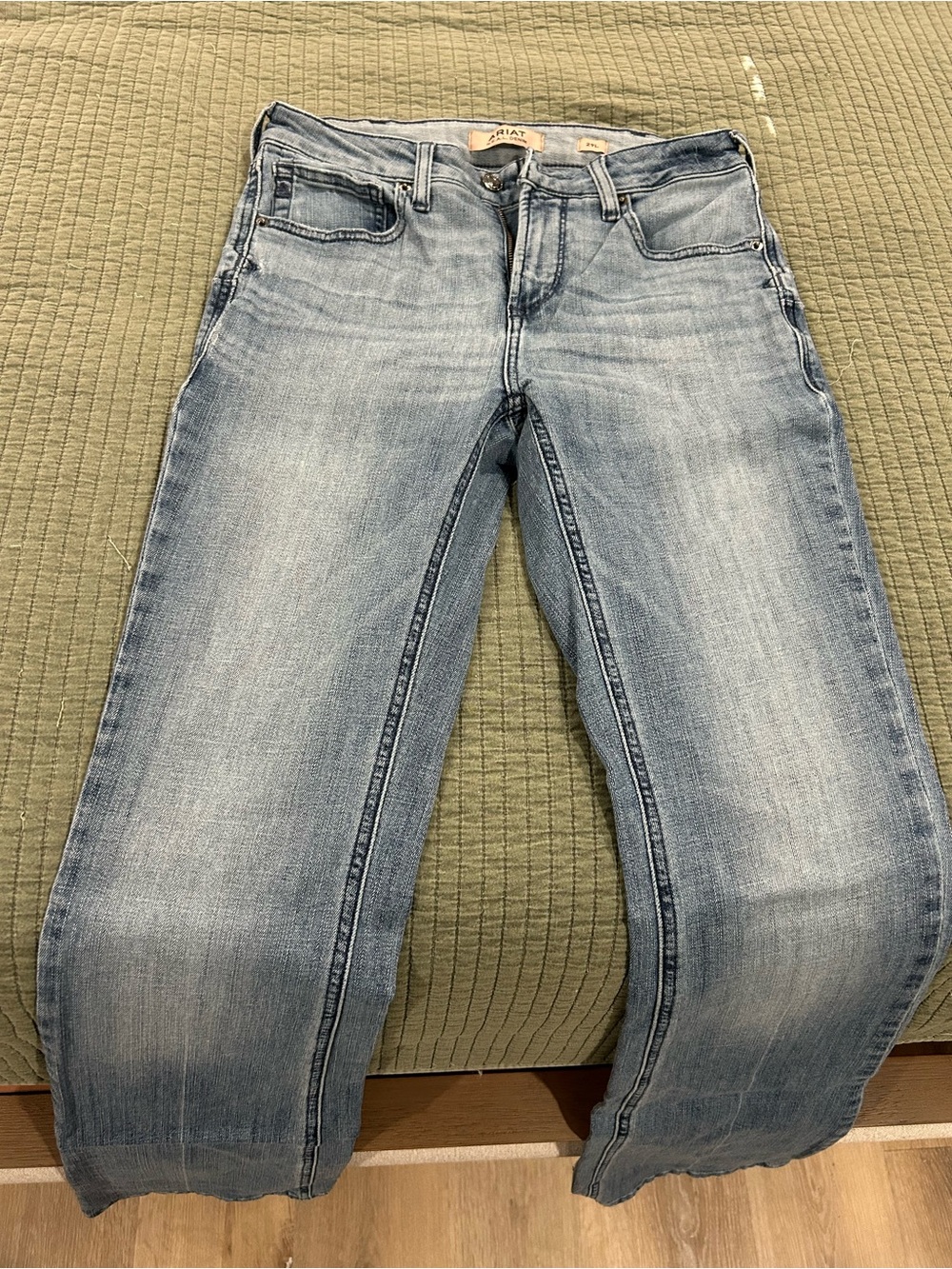 Ariat Women's Light Blue Boot-Cut Jeans